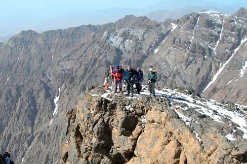 Trekking por la montaña del Atlas