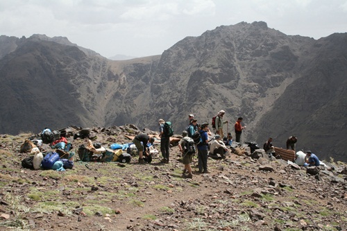 Trekking por el circuito de montaña Toubkal